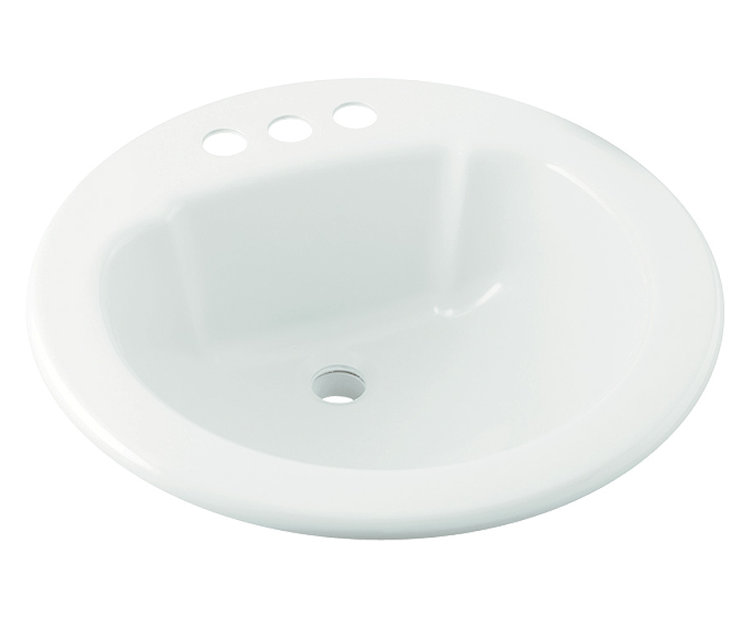 Sterling by Kohler Vikrell Circular DropIn Bathroom Sink Wayfair